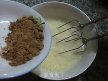 Make Red sugar, full balls step 3