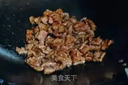 Make Beef fried rice step 2