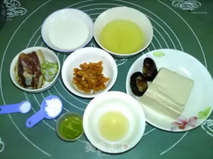 Make Milk dry tofu step 0