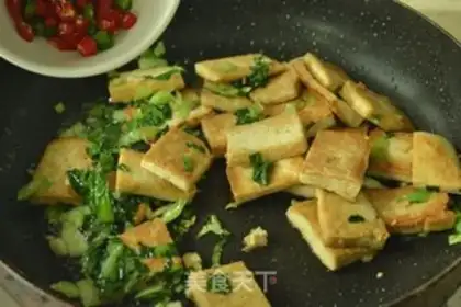 Make Farmer pickles and tofu step 7