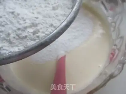 Make Cranberry sponge cake step 4