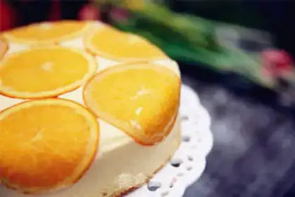 Make Orange Kazamuz cake step 22