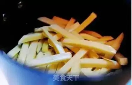 Make Homemade fries step 1
