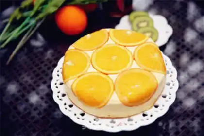 Make Orange Kazamuz cake step 24