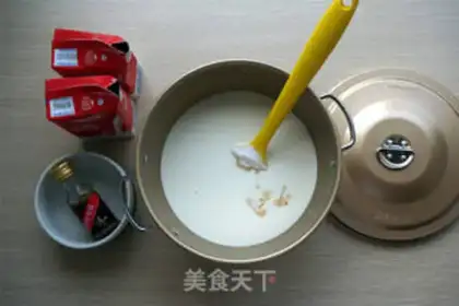 Make Butter pudding step 1