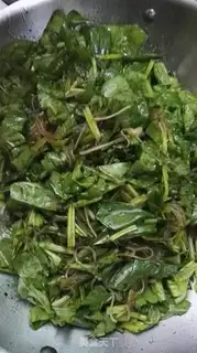 Make The spinach box step 1