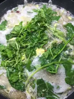 Make Warm stomach and vegetable soup step 13