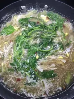 Make Warm stomach and vegetable soup step 14