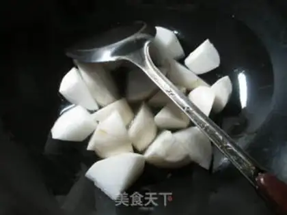 Make Shrimp radish step 1