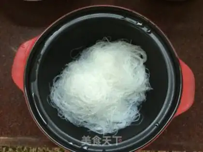Make Garlic fan steamed shrimp step 1