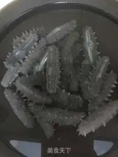 Make Bubble sea cucumber step 1