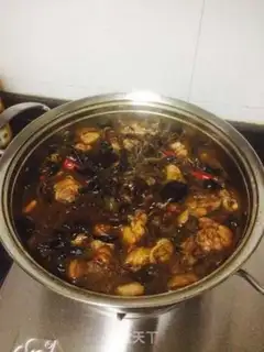 Make Chicken-legged chicks with mushrooms step 6