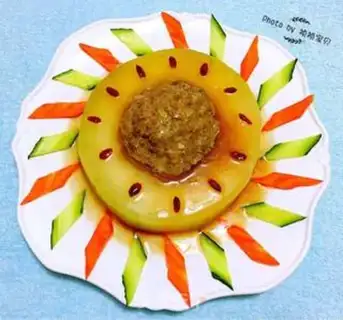 Make Wintermelon sun step 12