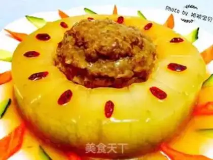 Make Wintermelon sun step 13