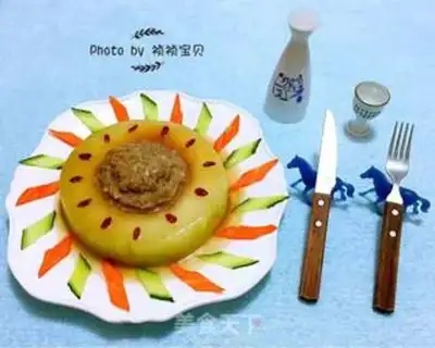 Make Wintermelon sun step 14