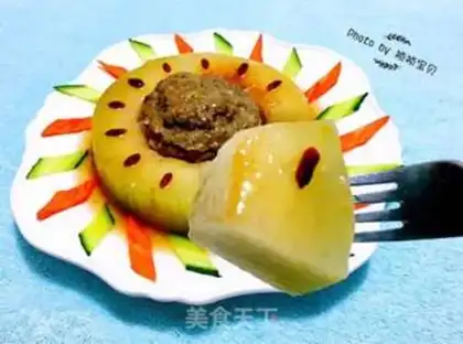 Make Wintermelon sun step 15