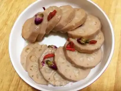 Make Flower tea and rice step 5