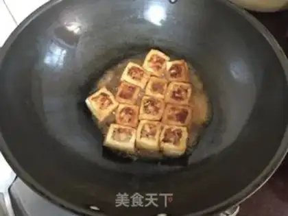 Make The tofu box step 8