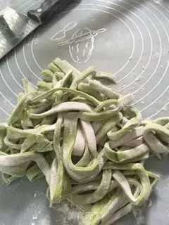 Make Spinach Hand pasta step 9