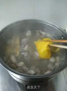 Make Scorch lamb soup step 6