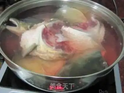 Make Fish-head tofu step 0