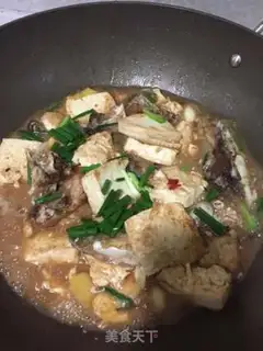 Make Fish-head tofu step 3