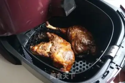 Make A roasted duck leg step 7