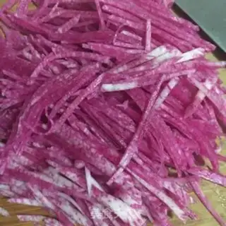 Make The radish step 2