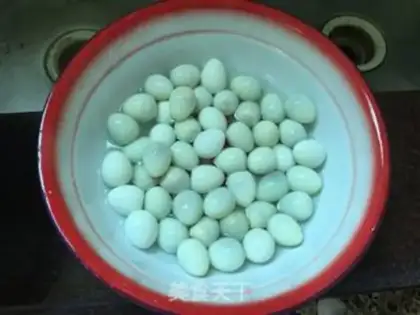 Make ♪ Stuffy eggs and pig hoofs ♪ step 3