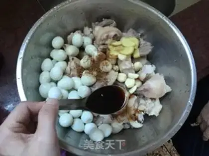 Make ♪ Stuffy eggs and pig hoofs ♪ step 4