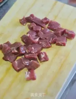 Make Pepper beef string step 0