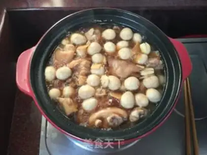 Make ♪ Stuffy eggs and pig hoofs ♪ step 6