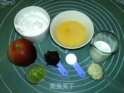 Make oatmeal apple rosescon step 0