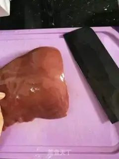 Make Onion fried liver step 0