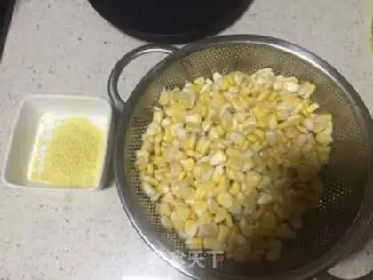Make Thin corn juice step 0
