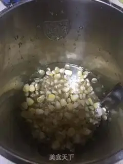 Make Thin corn juice step 1