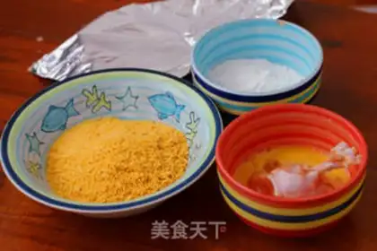Make "Air-cooked golden chicken hammer." step 4