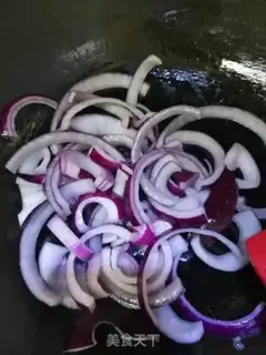 Make Onion fried liver step 3