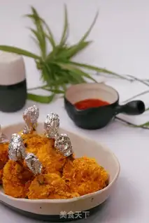 Make "Air-cooked golden chicken hammer." step 10