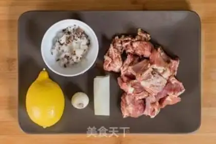 Make Lemon cinnamon ribs step 0