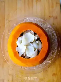 Make Pumpkin date evaporates lilies step 4