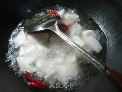 Make A thousand radishes step 2