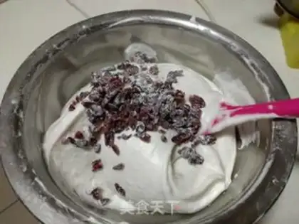 Make The cranberry angel cake step 6