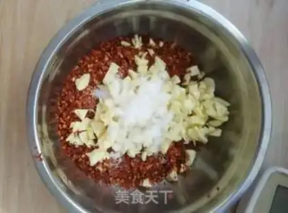 Make Spicy papayas step 4
