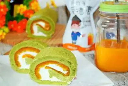 Make ♪ Shaquoise Jell-O tea rolls ♪ step 15