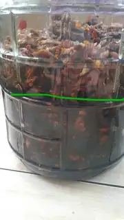 Make Spicy papayas step 13