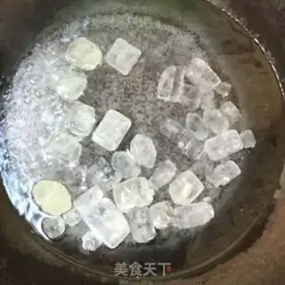 Make Sugar snowball step 1