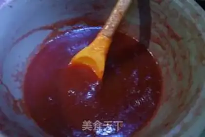 Make Old Beijing gold cake step 2