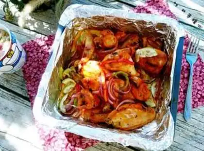 Make The field chicken wings step 11
