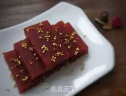 Make Old Beijing gold cake step 4